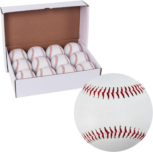 12 Balls Official Size Practice Training Baseballs